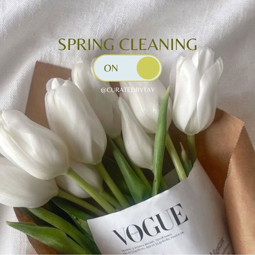 SPRING CLEANING 🌷🍃✨